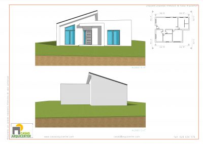 modelo las rozas alzados
